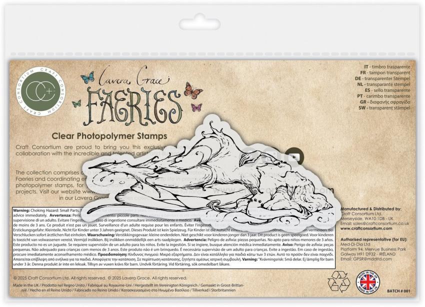 Craft Consortium - Stempel "Sleeping" Clear Stamps