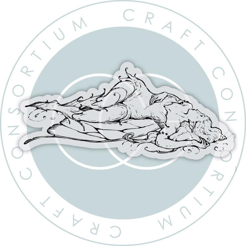Craft Consortium - Stempel "Sleeping" Clear Stamps