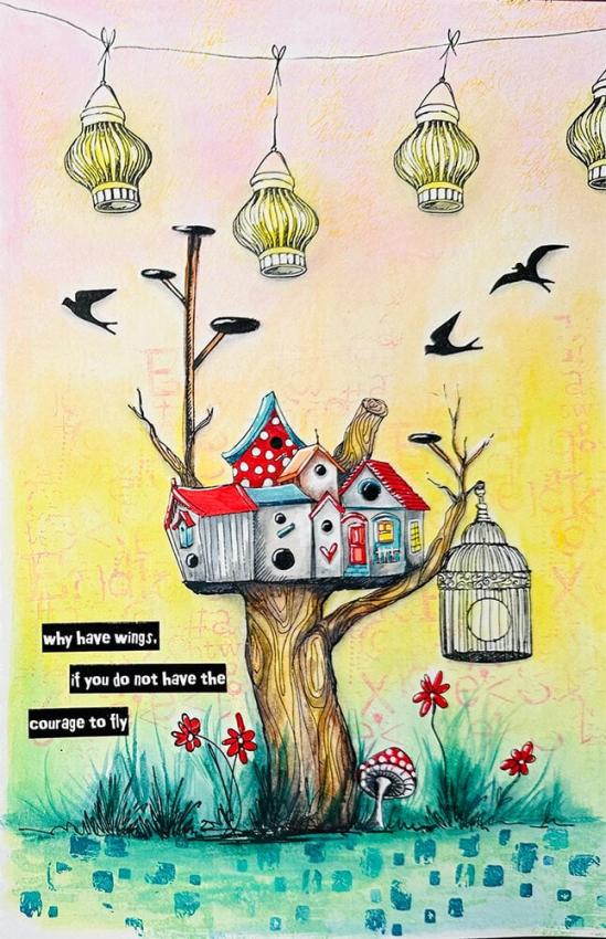 Art By Marlene - Stempelset "Lovely Textures" Clear Stamps