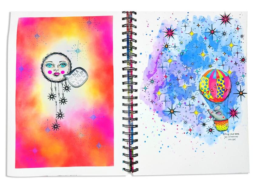 Art By Marlene - Stanzteile "Quotylicious" Luxury Paper Elements