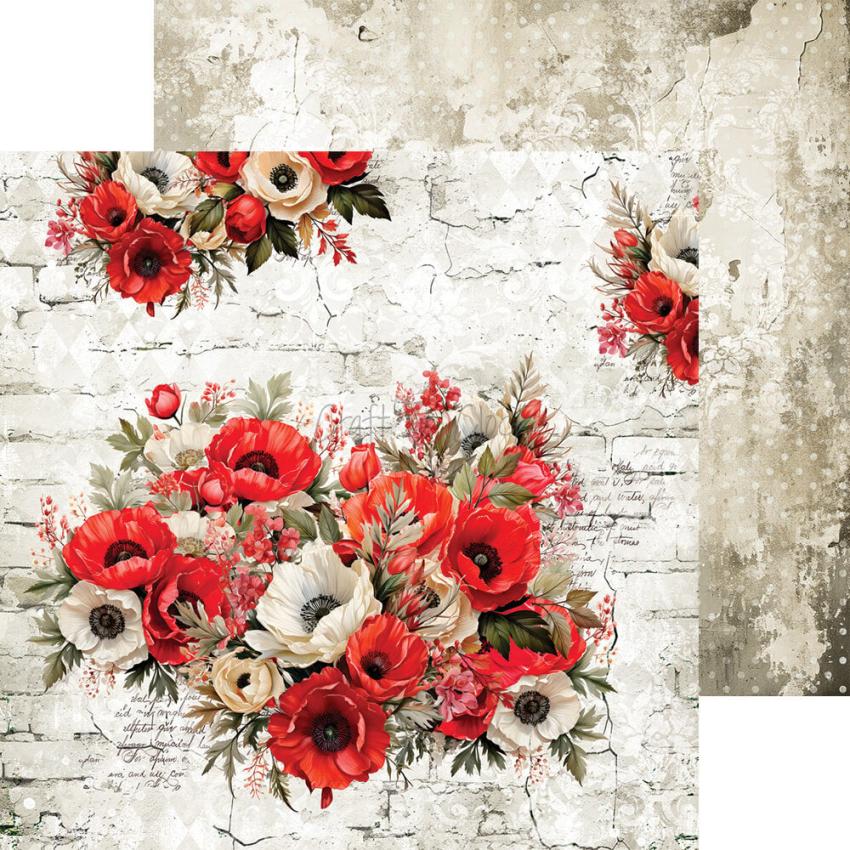 Craft OClock - Designpapier "Heart of the Sun" Medium Paper Pack 8x8 Inch - 24 Bogen