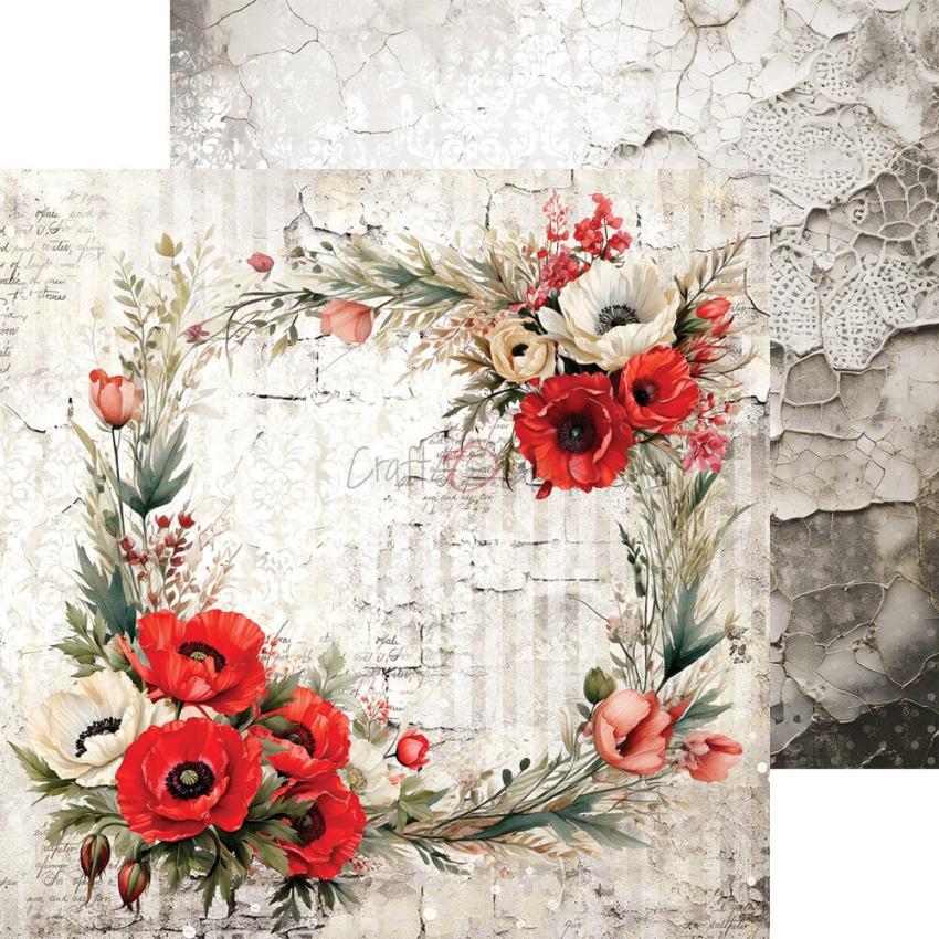 Craft OClock - Designpapier "Heart of the Sun" Medium Paper Pack 8x8 Inch - 24 Bogen