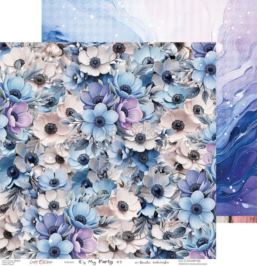 Craft OClock - Designpapier "It's My Party" Paper Pack 12x12 Inch - 6 Bogen