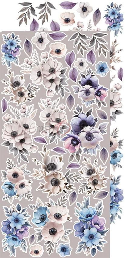 Craft OClock - Ausschneidebogen "It's My Party" Extra Set Flowers & More - 18 Bogen