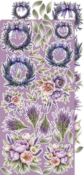 Craft OClock - Ausschneidebogen "Heritage Whispers" Extra Set Flowers & More - 18 Bogen