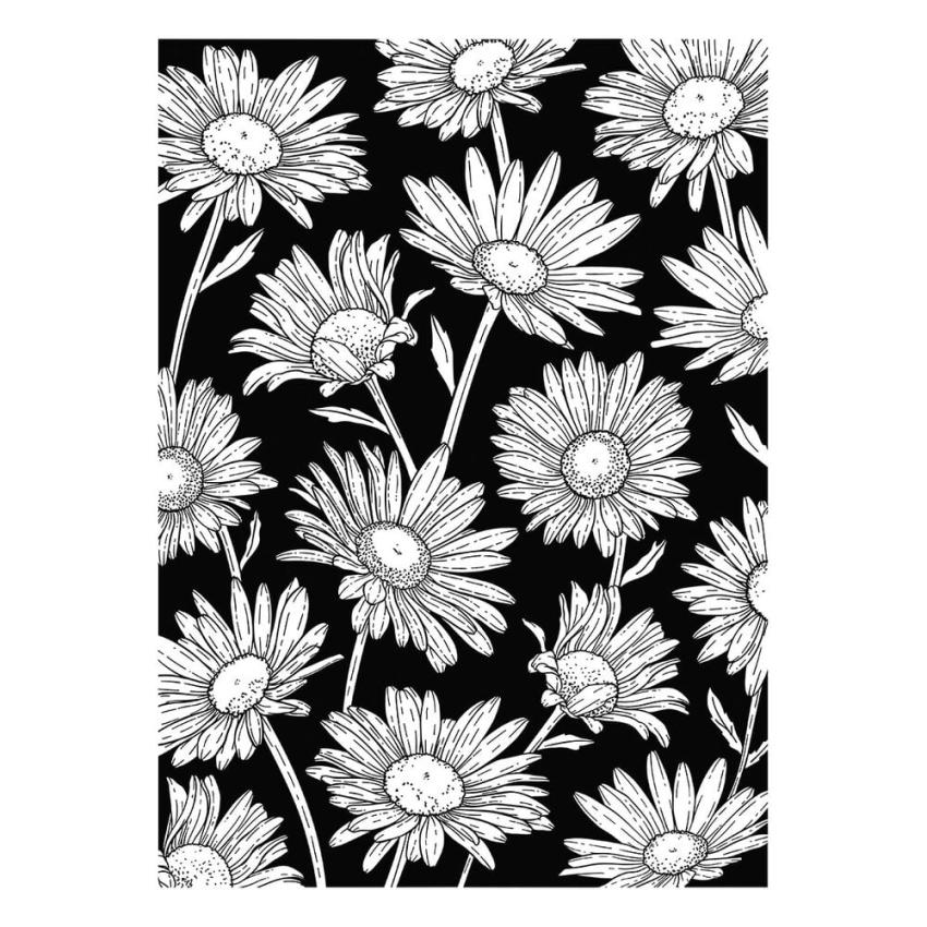 Spellbinders - Buchdrucktechnik "Daisy Shower" BetterPress Plate