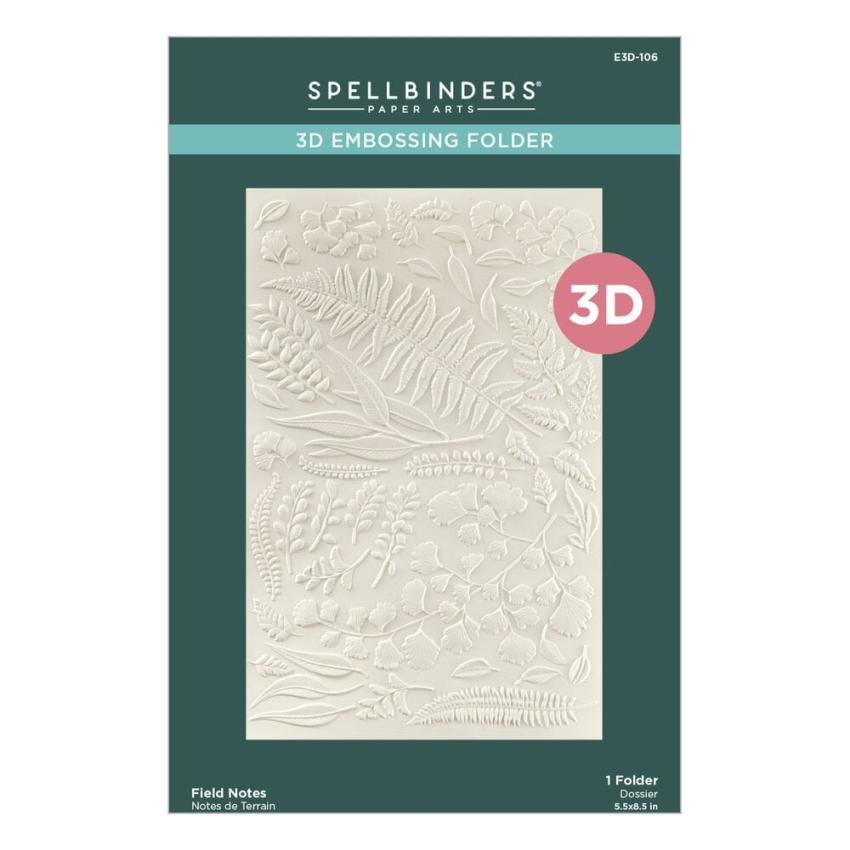 Spellbinders - Prägefolder "Field Notes" Embossingfolder
