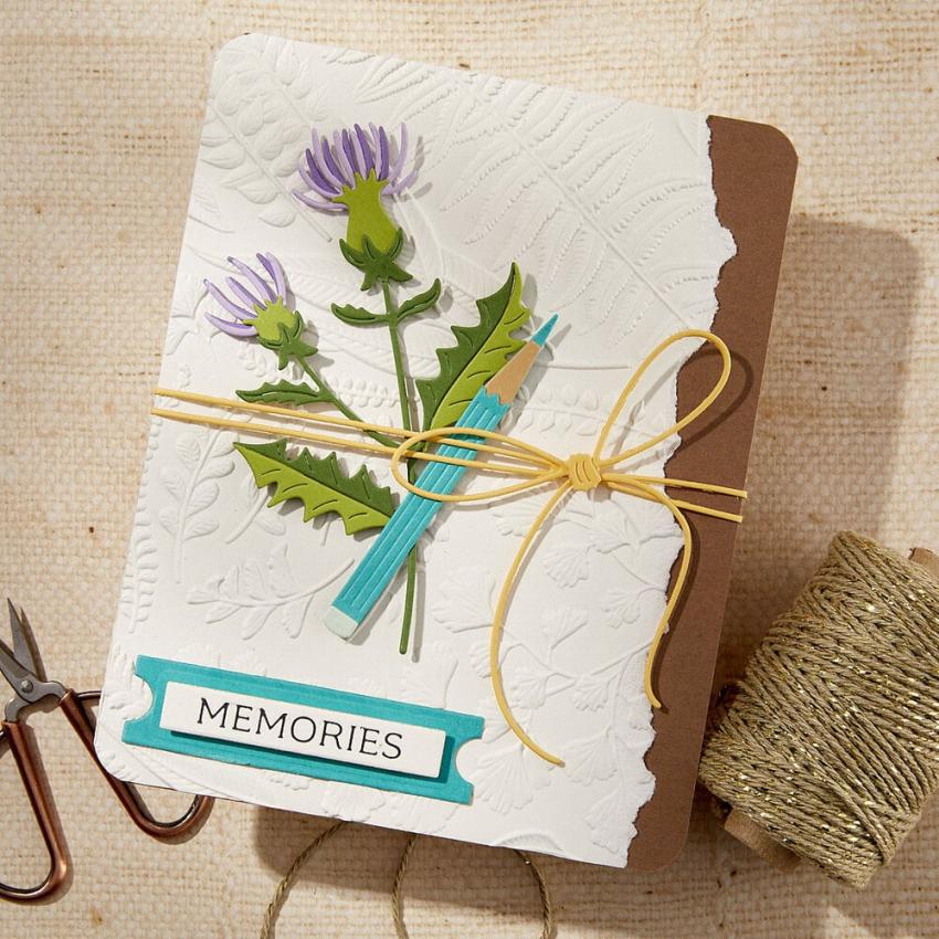 Spellbinders - Prägefolder "Field Notes" Embossingfolder
