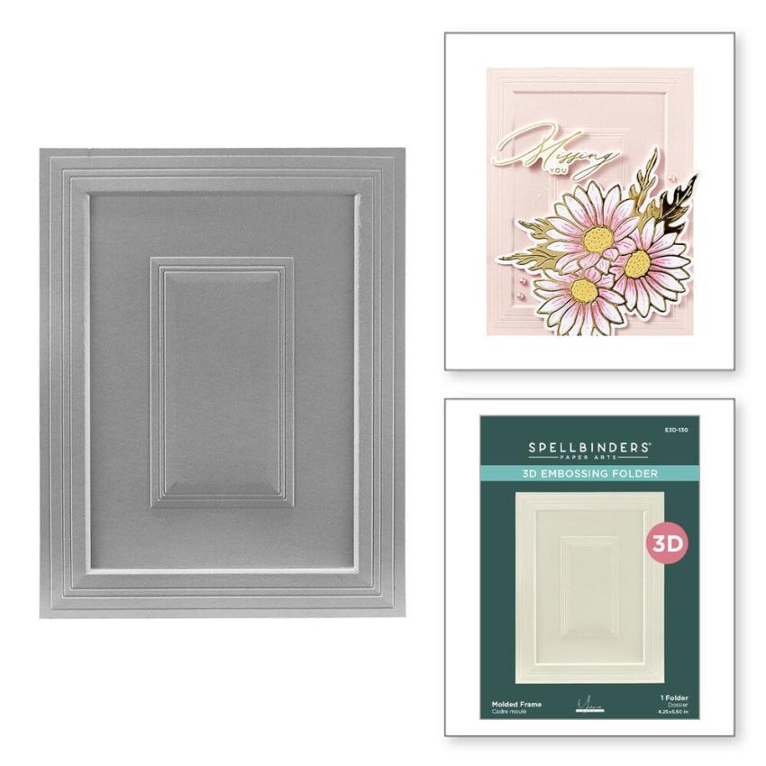 Spellbinders - Prägefolder "Molded Frame" Embossingfolder