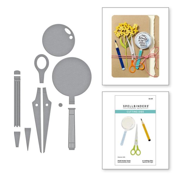 Spellbinders - Stanzschablone "Field Notes Tools" Dies