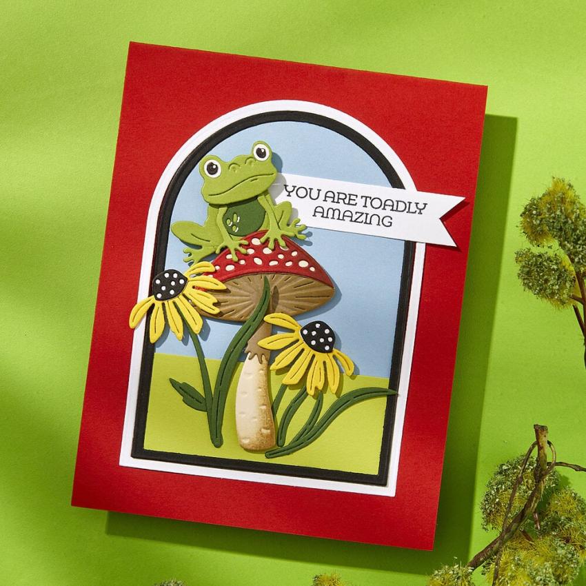 Spellbinders - Stanzschablone "Frog Prince" Dies