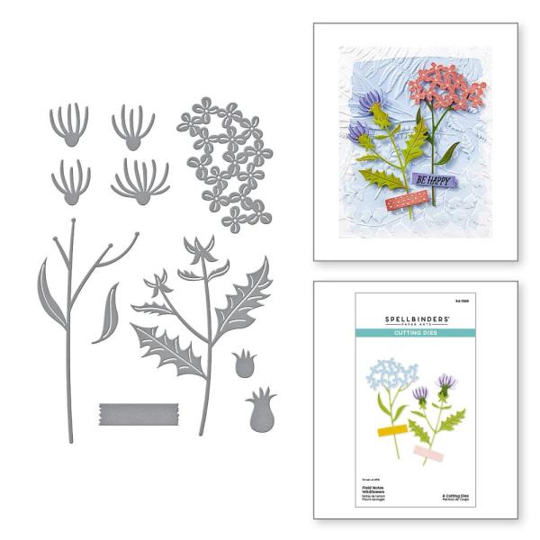 Spellbinders - Stanzschablone "Field Notes Wildflowers" Dies
