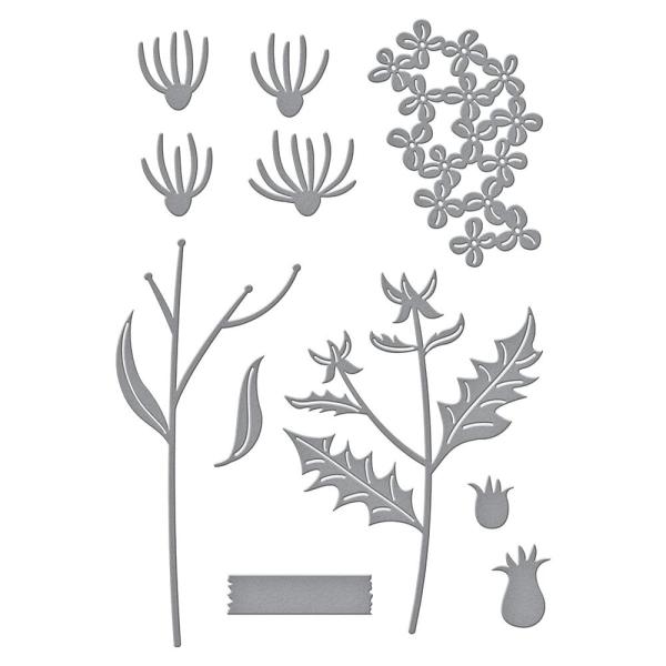 Spellbinders - Stanzschablone "Field Notes Wildflowers" Dies