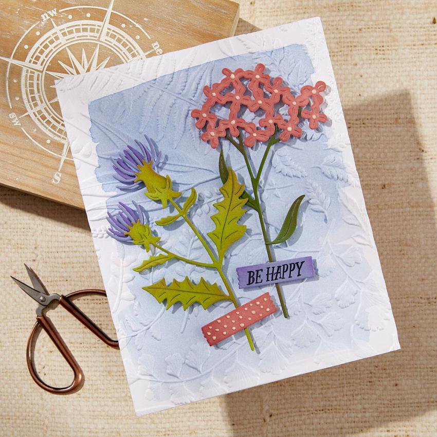 Spellbinders - Stanzschablone "Field Notes Wildflowers" Dies