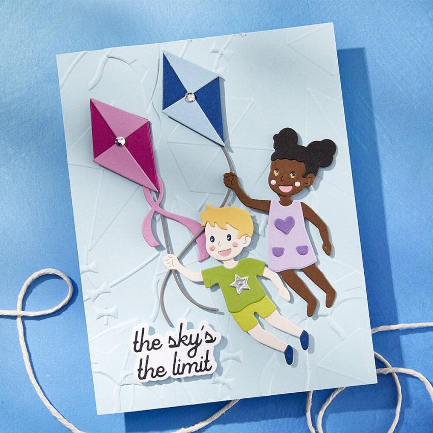 Spellbinders - Stanzschablone "Up and Away" Dies