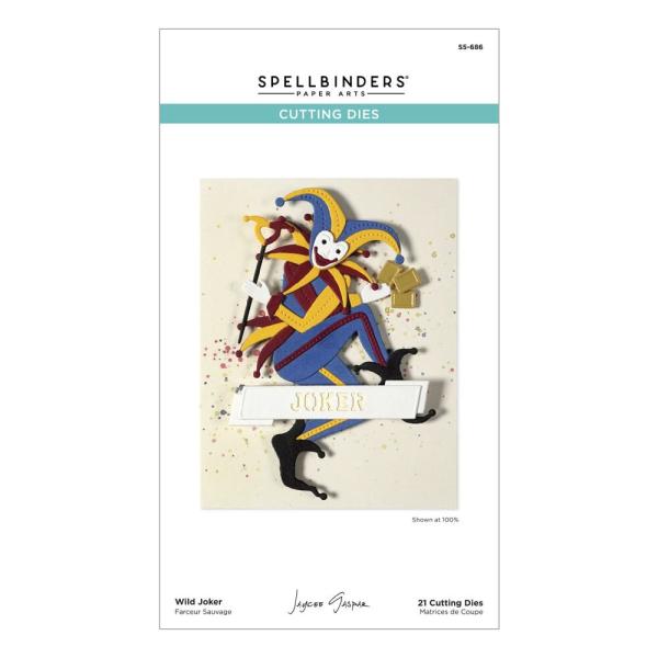 Spellbinders - Stanzschablone "Wild Joker" Dies