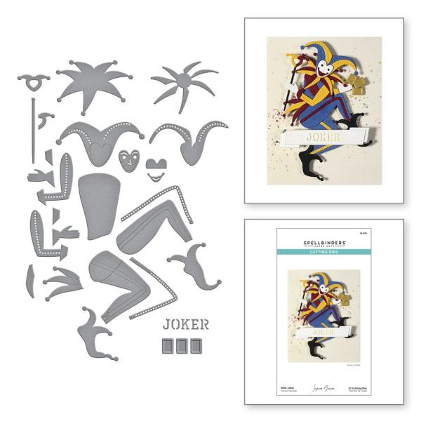 Spellbinders - Stanzschablone "Wild Joker" Dies