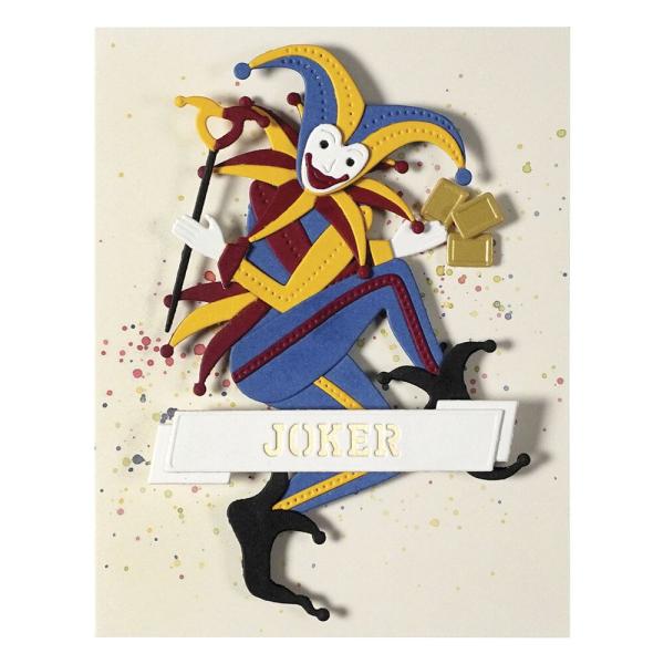 Spellbinders - Stanzschablone "Wild Joker" Dies