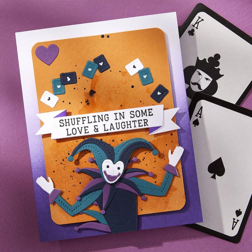 Spellbinders - Stanzschablone "Wild Joker" Dies