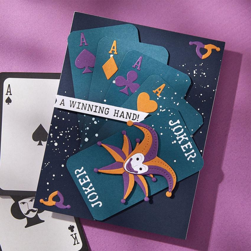 Spellbinders - Stanzschablone "Wild Joker" Dies