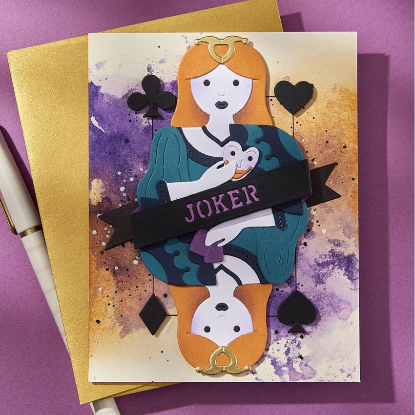 Spellbinders - Stanzschablone "Wild Joker" Dies