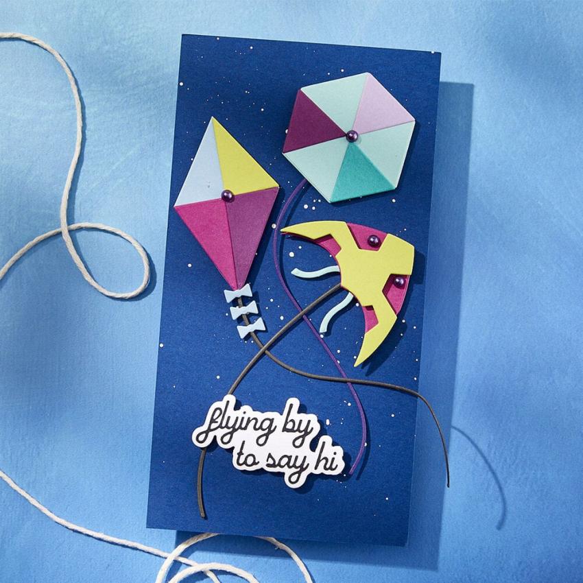 Spellbinders - Stanzschablone "Fly a Kite" Dies