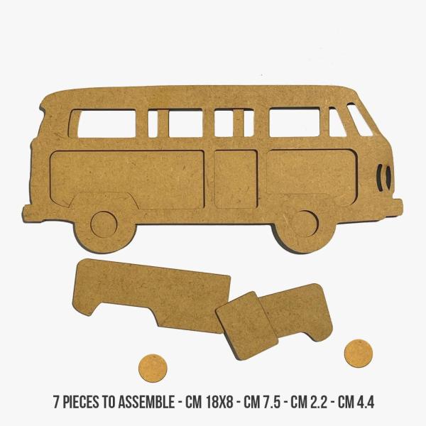 Stamperia - Holzteile "Silent Sea Van" MDF Crafty Shapes Blanks