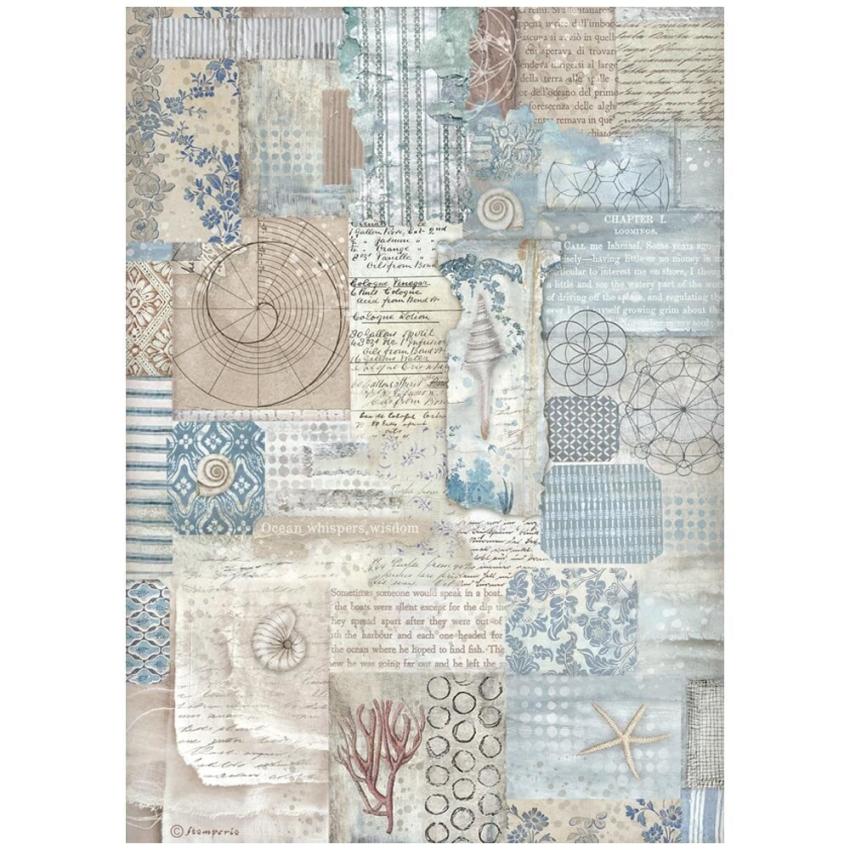 Stamperia - Decopatch Papier "Selection" Decoupage A4 - 6 Bogen  