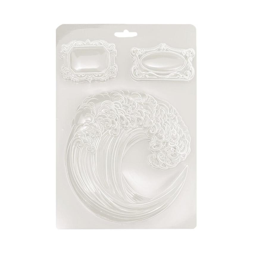 Stamperia - Gießform A5 "Wave" Soft Mould 