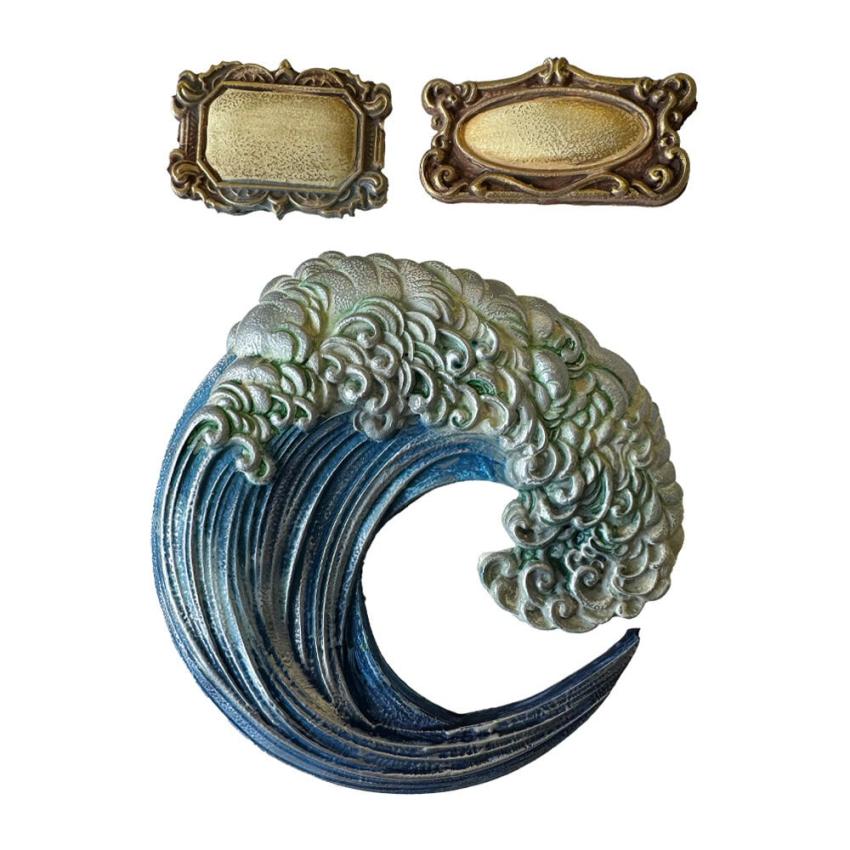 Stamperia - Gießform A5 "Wave" Soft Mould 