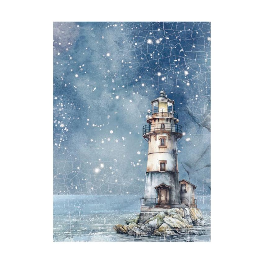 Stamperia - Decopatch Papier "Backgrounds" Decoupage A6 - 8 Bogen  