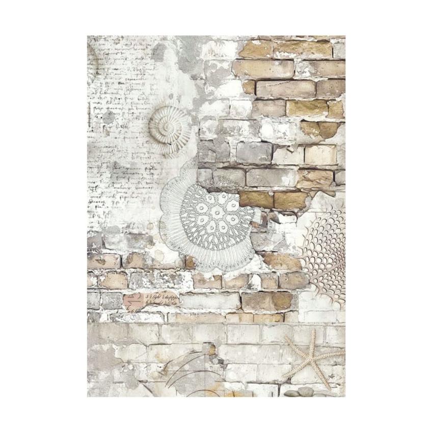 Stamperia - Decopatch Papier "Backgrounds" Decoupage A6 - 8 Bogen  