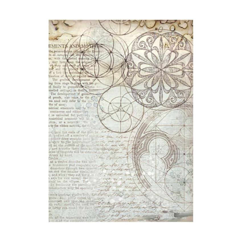 Stamperia - Decopatch Papier "Backgrounds" Decoupage A6 - 8 Bogen  