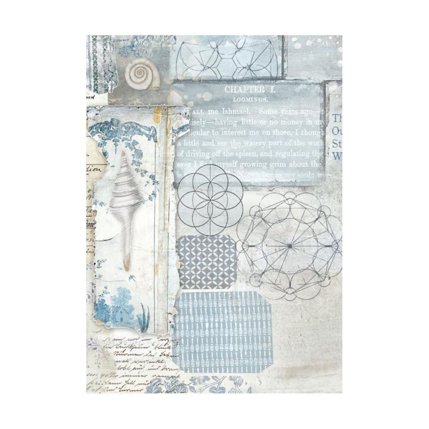 Stamperia - Decopatch Papier "Backgrounds" Decoupage A6 - 8 Bogen  