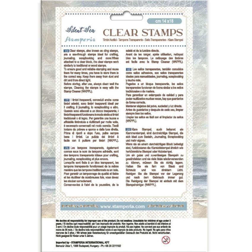 Stamperia - Stempelset "3 Textures" Clear Stamps