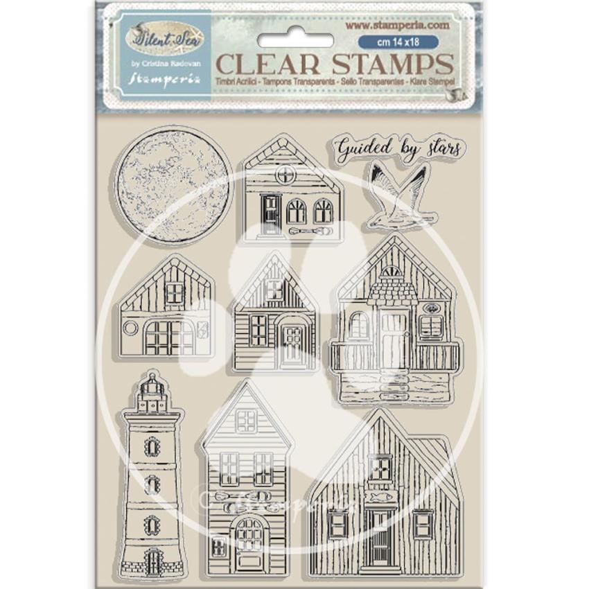 Stamperia - Stempelset "Landscape" Clear Stamps