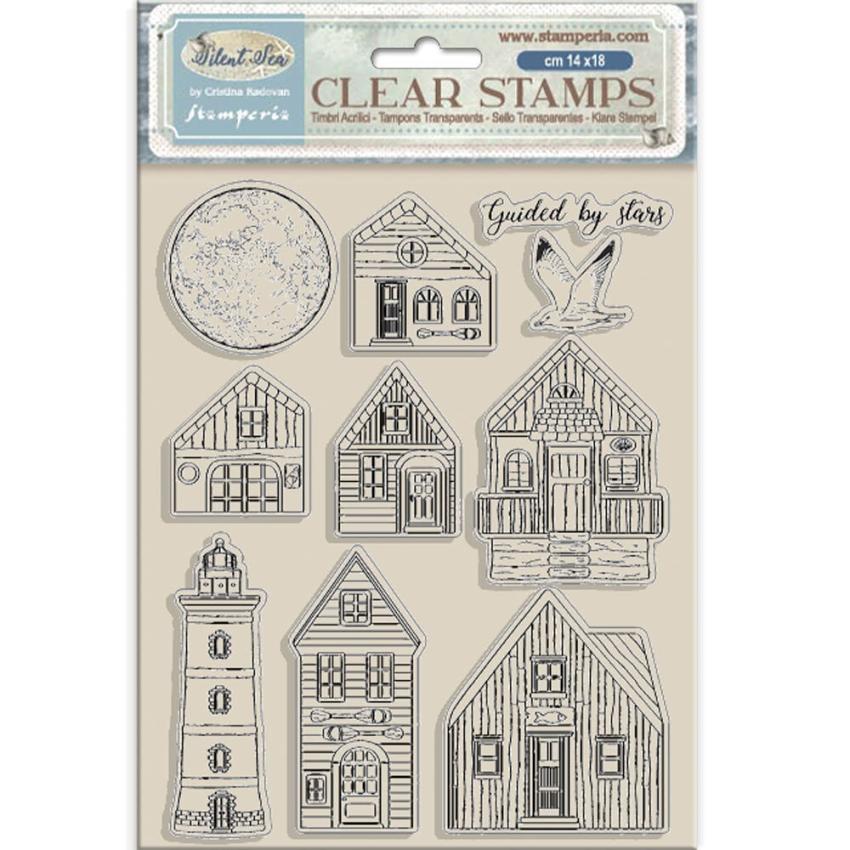 Stamperia - Stempelset "Landscape" Clear Stamps