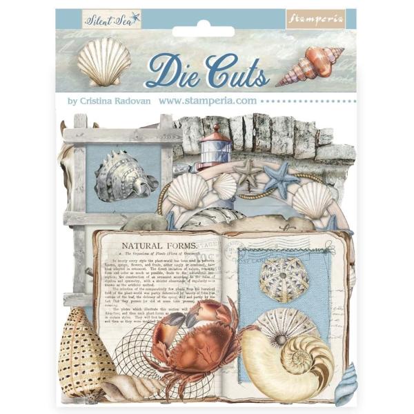 Stamperia - Stanzteile "Silent Sea" Die Cuts