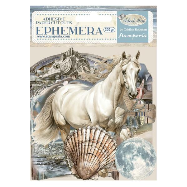 Stamperia - Stanzteile "Silent Sea" Die Cuts Ephemera