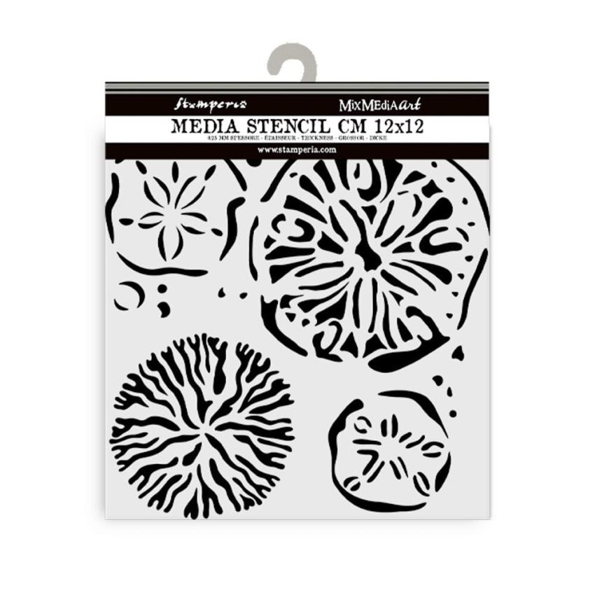 Stamperia - Schablone 12x12cm "Sponges" Stencil