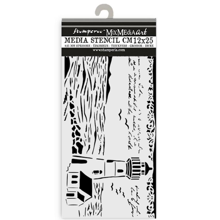 Stamperia - Schablone 12x12cm "Lighthouse" Stencil