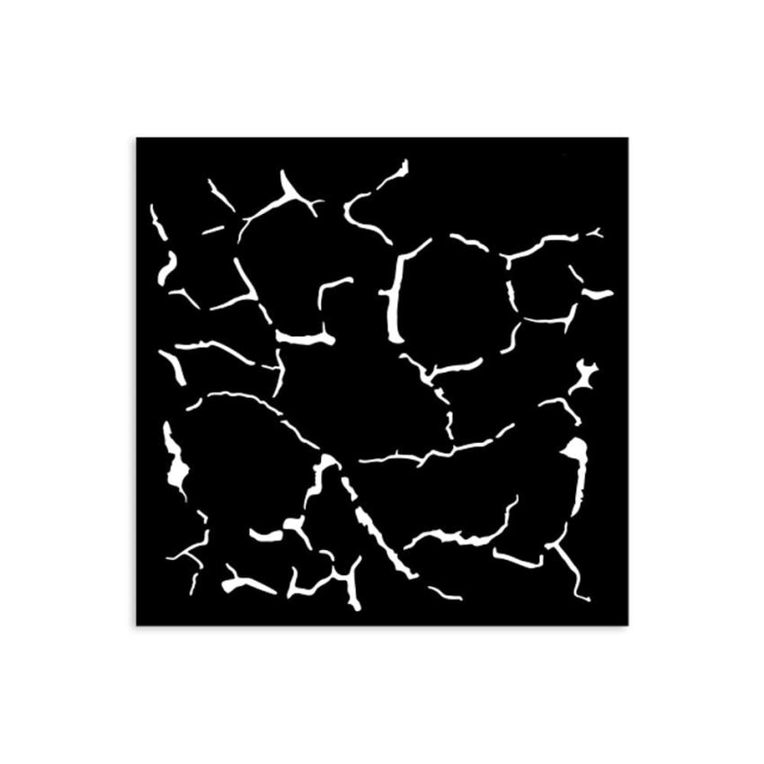 Stamperia - Schablone 12x12cm "Crackle Pattern" Stencil