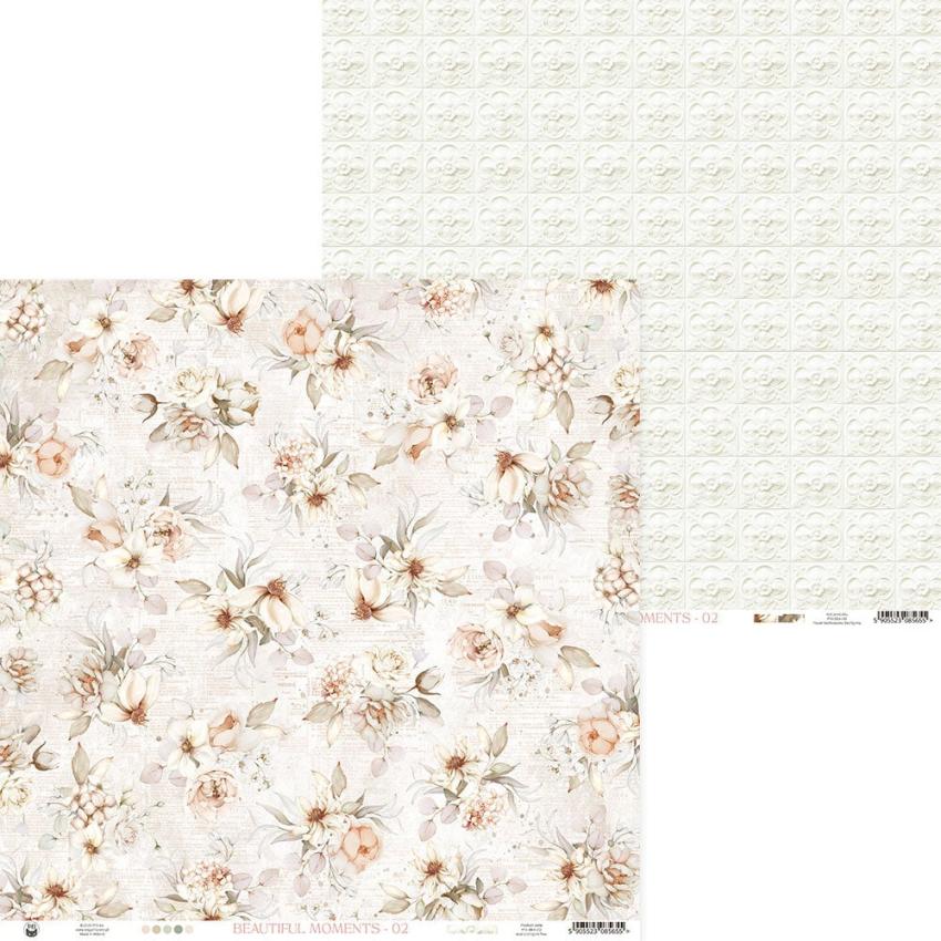Piatek P13 - Designpapier "Beautiful Moments" Paper Pack 12x12 Inch - 12 Bogen