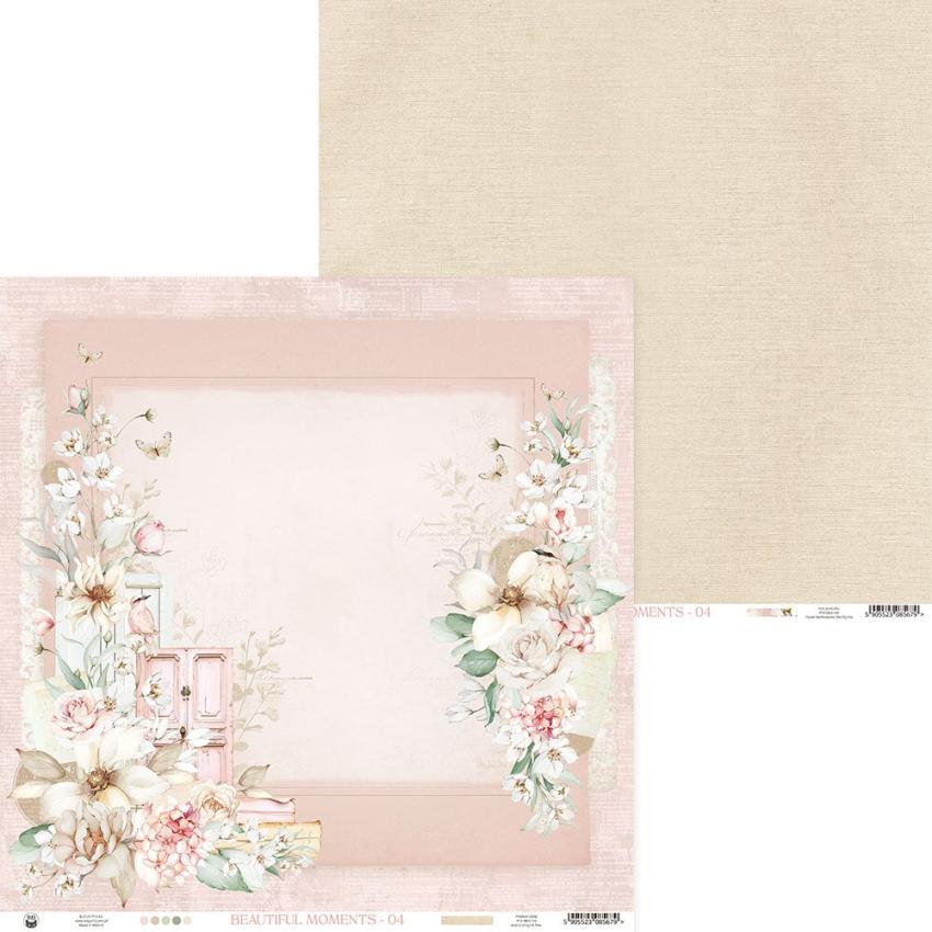 Piatek P13 - Designpapier "Beautiful Moments" Paper Pack 12x12 Inch - 12 Bogen