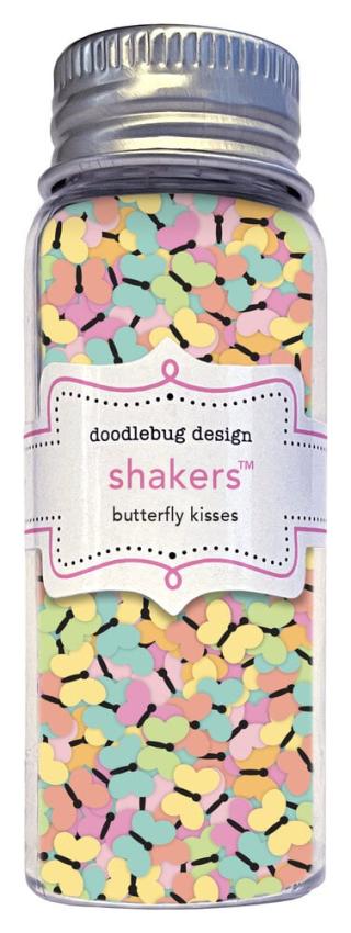 Doodlebug Design - Schüttelelemente "Butterfly Kisses" Shakers