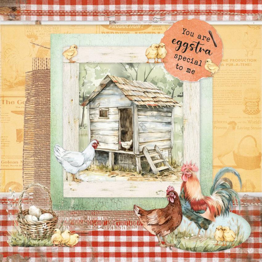 Studio Light  "Country Roads" Cardmaking Pad A4
