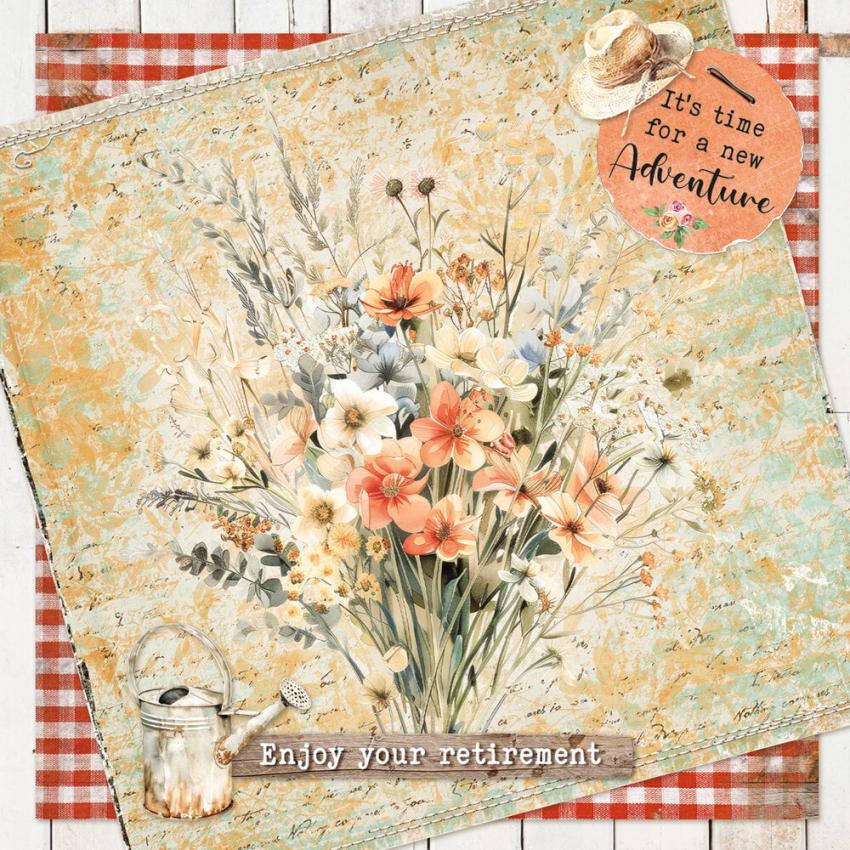 Studio Light  "Country Roads" Cardmaking Pad A4
