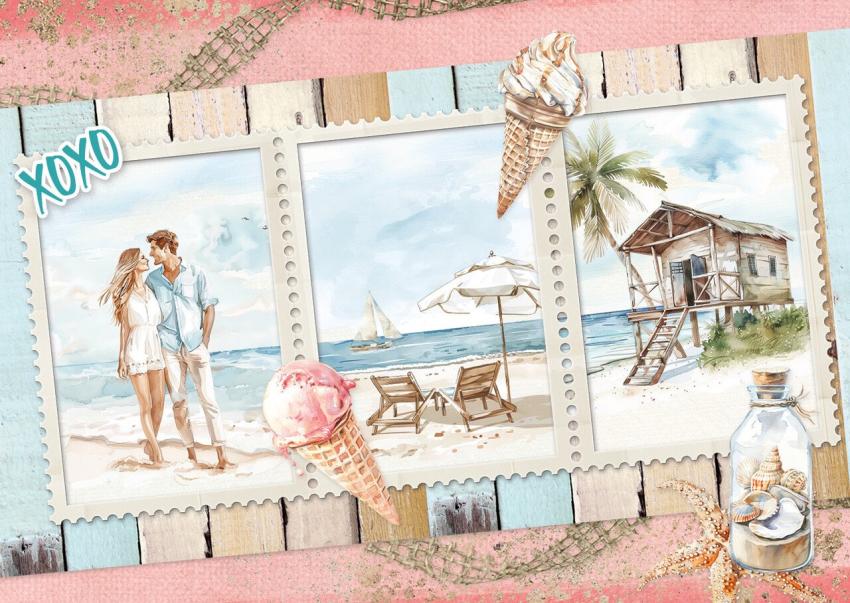 Studio Light  "Summer Celebration" Cardmaking Pad A4