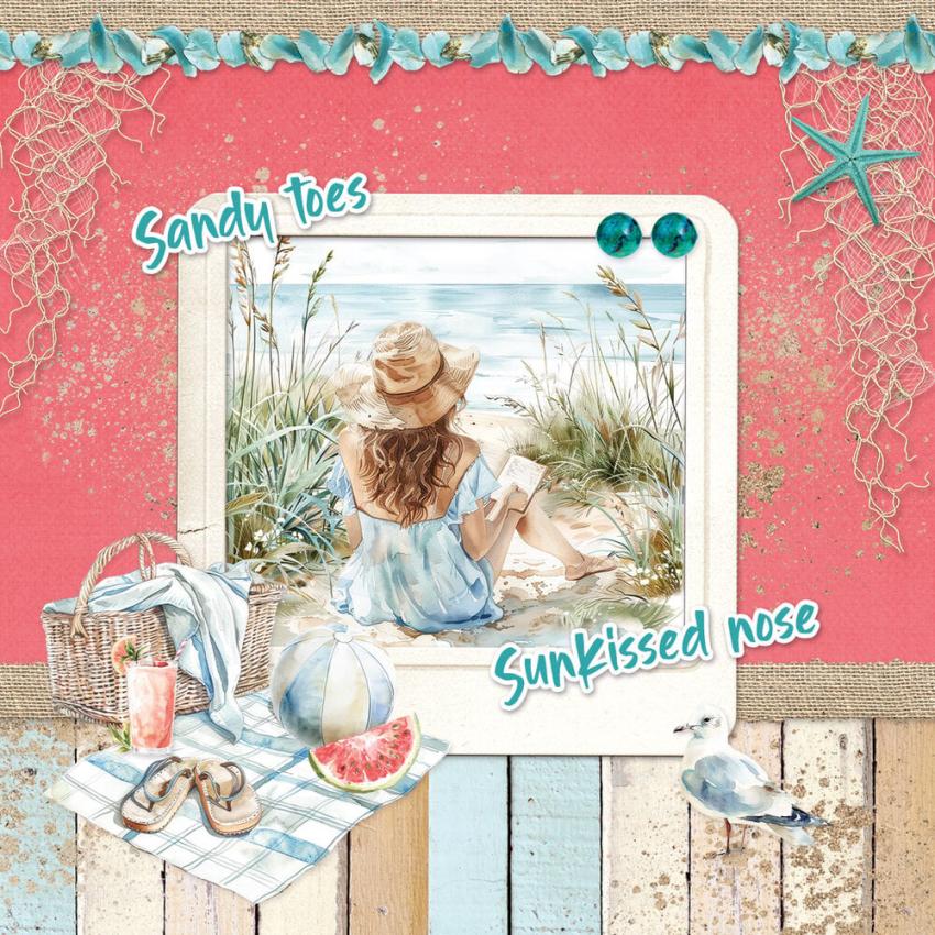 Studio Light  "Summer Celebration" Cardmaking Pad A4