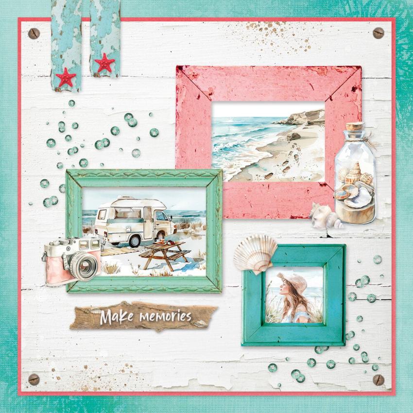 Studio Light  "Summer Celebration" Cardmaking Pad A4